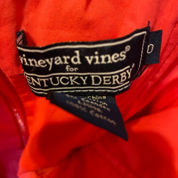 Vineyard Vines Kentucky Derby Dress size 0 - Picture 5 of 6